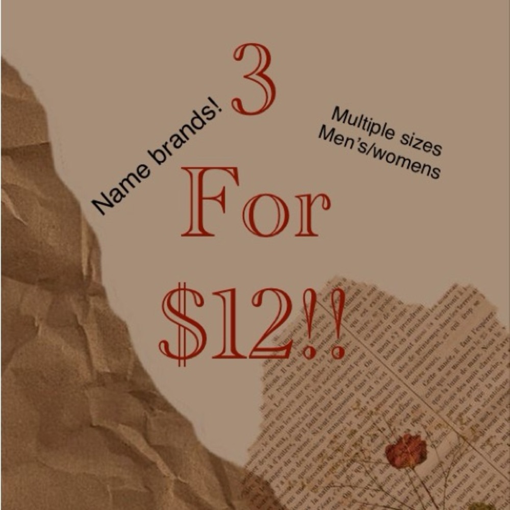 ⭐️3 for $12⭐️ SALE
